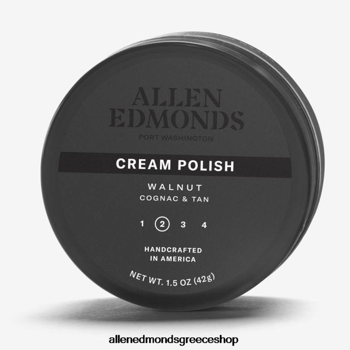 για άνδρες και γυναίκες Allen Edmonds βερνίκι κρέμας καρυδιά καφέ DFSD5603