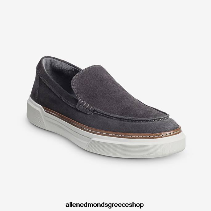 άνδρες Allen Edmonds burke ενετικό slip-on sneaker γκρι σουέτ DFSD5458