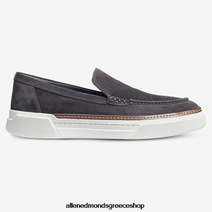 άνδρες Allen Edmonds burke ενετικό slip-on sneaker γκρι σουέτ DFSD5458