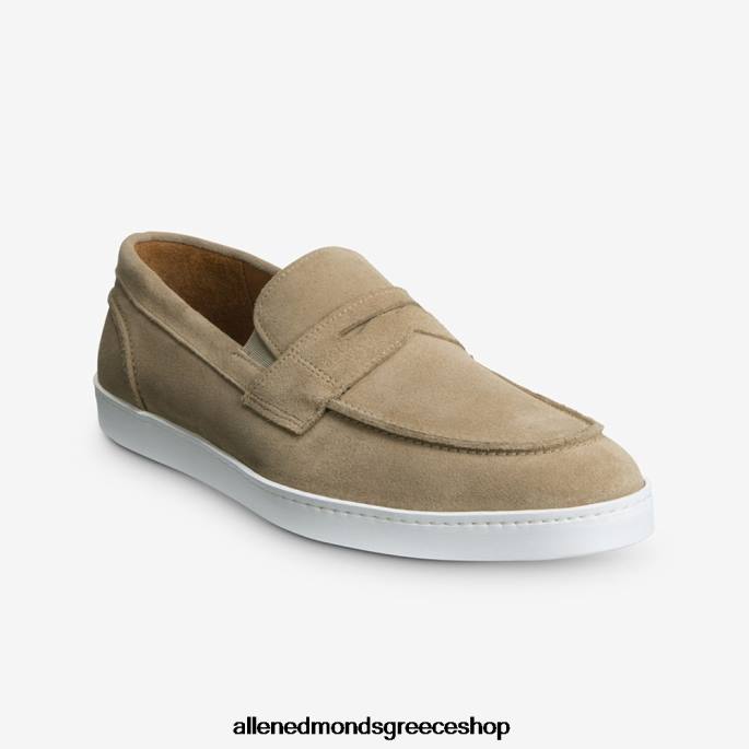 άνδρες Allen Edmonds randolph slip-on suede sneaker κοκάλινο σουέτ DFSD522