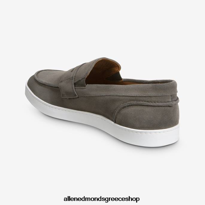 άνδρες Allen Edmonds randolph slip-on suede sneaker γκρι σουέτ DFSD5270