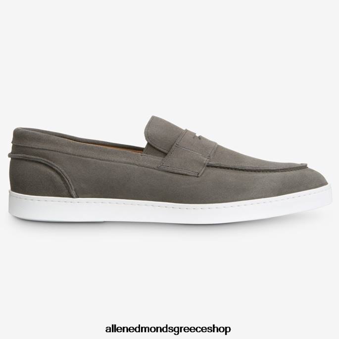 άνδρες Allen Edmonds randolph slip-on suede sneaker γκρι σουέτ DFSD5270