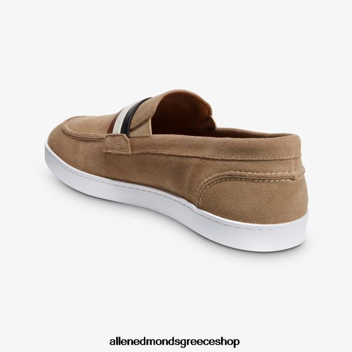 άνδρες Allen Edmonds randolph slip-on suede sneaker signature κοκάλινο σουέτ DFSD5268