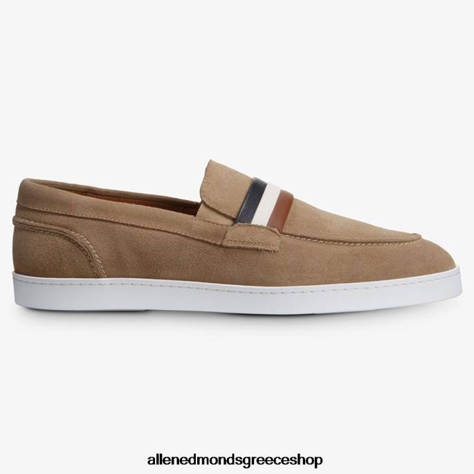 άνδρες Allen Edmonds randolph slip-on suede sneaker signature κοκάλινο σουέτ DFSD5268