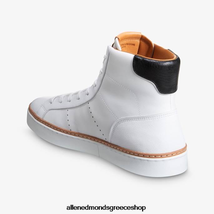 άνδρες Allen Edmonds άλφα ψηλό sneaker άσπρο DFSD5432