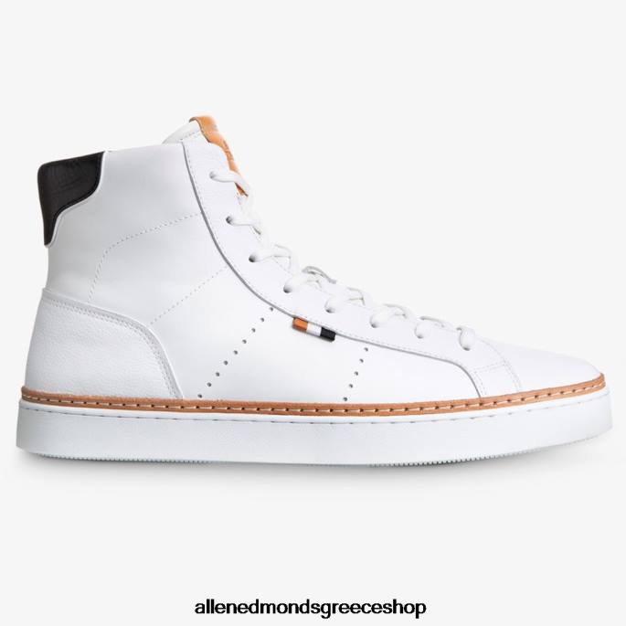 άνδρες Allen Edmonds άλφα ψηλό sneaker άσπρο DFSD5432