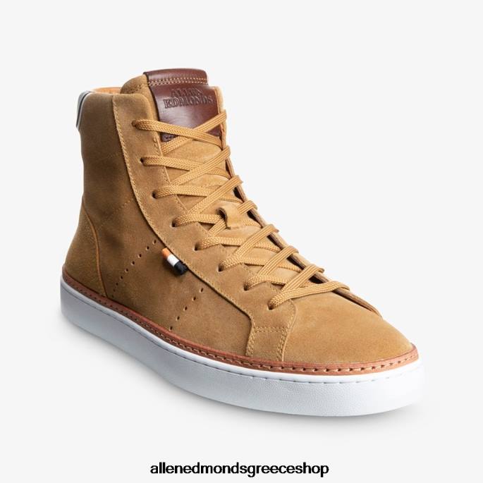 άνδρες Allen Edmonds άλφα ψηλό sneaker μαύρισμα σουέτ DFSD597