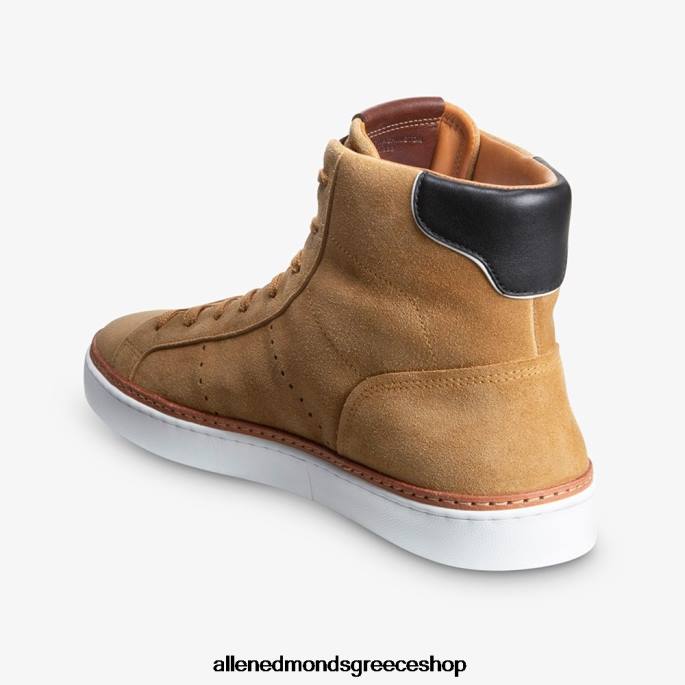 άνδρες Allen Edmonds άλφα ψηλό sneaker μαύρισμα σουέτ DFSD597