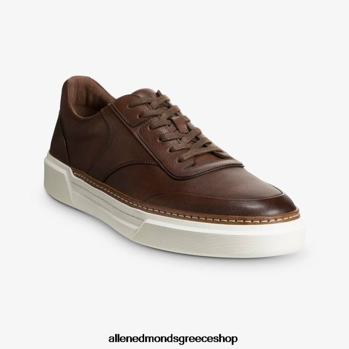 άνδρες Allen Edmonds sneaker με κορδόνια burke σκούρο καφέ DFSD5372