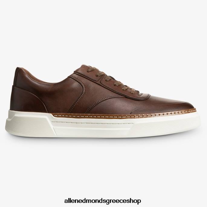 άνδρες Allen Edmonds sneaker με κορδόνια burke σκούρο καφέ DFSD5372