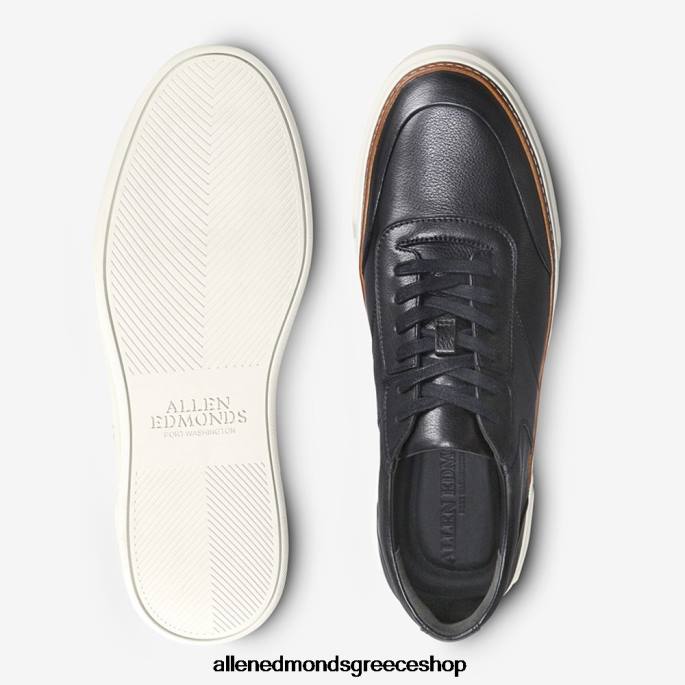 άνδρες Allen Edmonds sneaker με κορδόνια burke μαύρος DFSD566