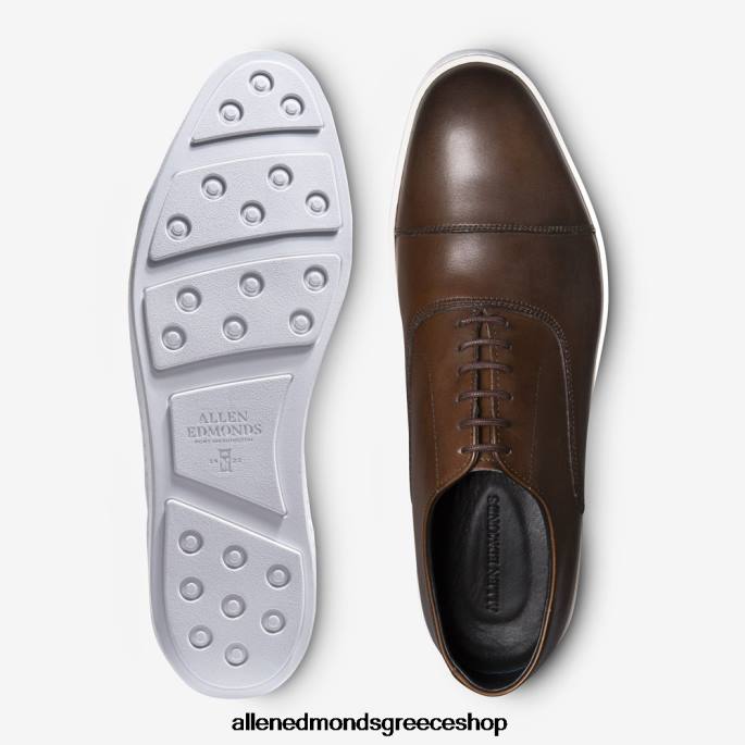 άνδρες Allen Edmonds sneaker με φόρεμα park avenue oxford καφέ μπέρμπον DFSD563