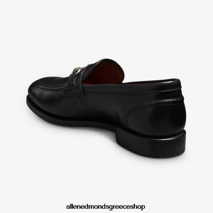 άνδρες Allen Edmonds randolph bit loafer μαύρο δέρμα DFSD57