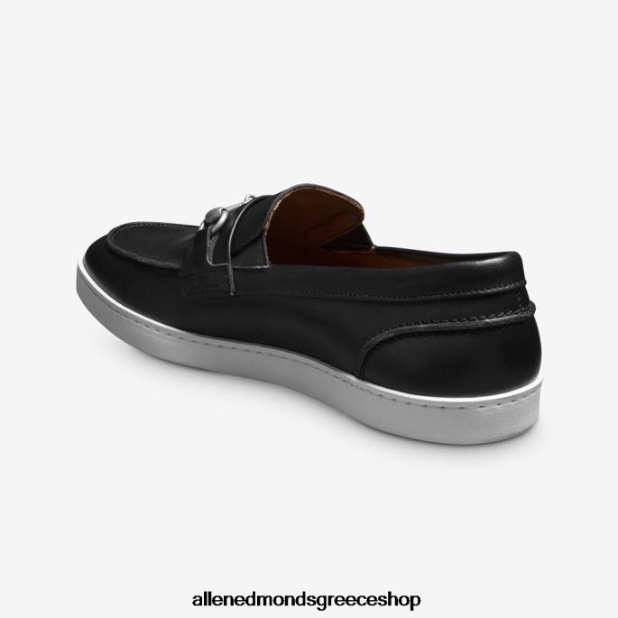 άνδρες Allen Edmonds randolph bit slip-on sneaker μαύρο δέρμα DFSD5205