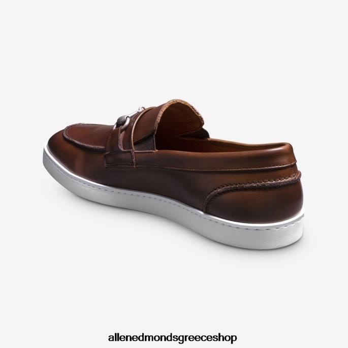 άνδρες Allen Edmonds randolph bit slip-on sneaker δέρμα μαόνι DFSD58