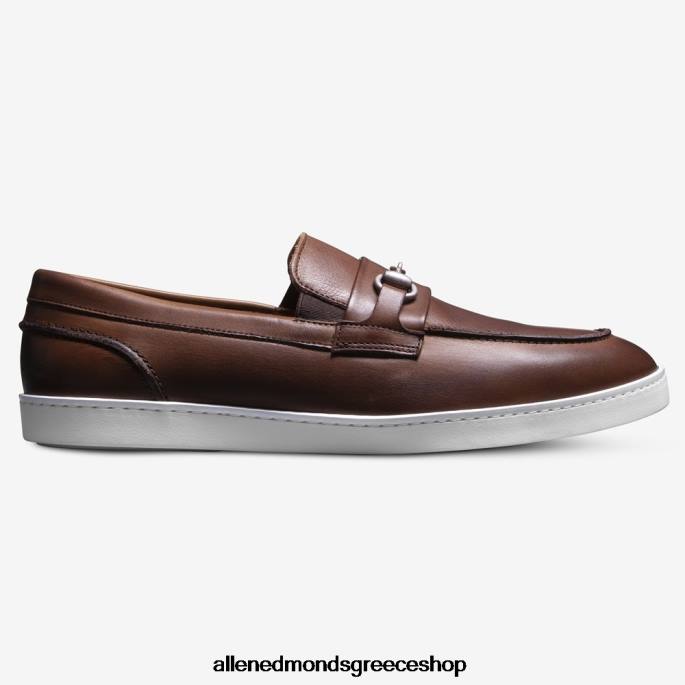 άνδρες Allen Edmonds randolph bit slip-on sneaker δέρμα μαόνι DFSD58