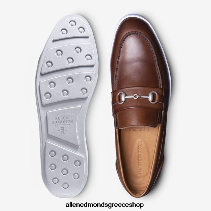 άνδρες Allen Edmonds randolph bit slip-on sneaker δέρμα μαόνι DFSD58