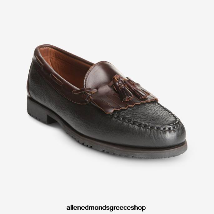 άνδρες Allen Edmonds loafer με φούντα nashua μαύρο καφέ DFSD5440