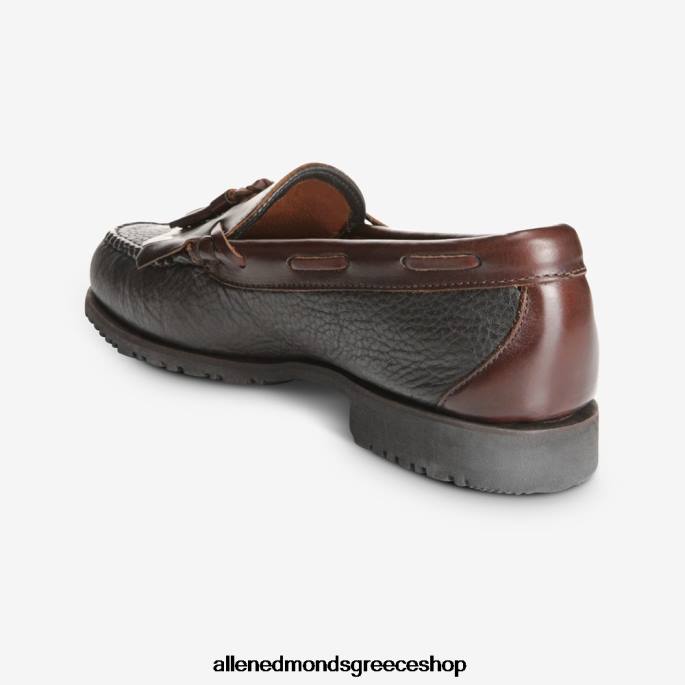 άνδρες Allen Edmonds loafer με φούντα nashua μαύρο καφέ DFSD5440