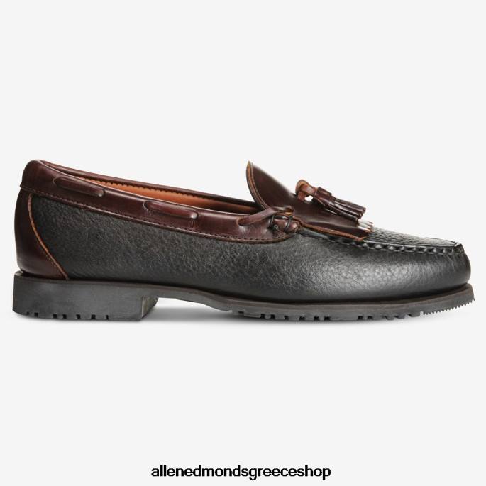 άνδρες Allen Edmonds loafer με φούντα nashua μαύρο καφέ DFSD5440