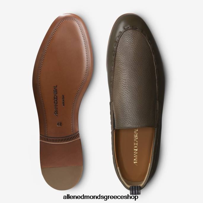 άνδρες Allen Edmonds casual loafer bula από τον armando cabral ελιά DFSD5124