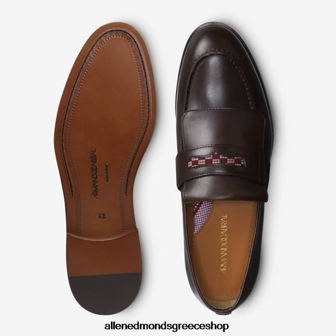 άνδρες Allen Edmonds loafer φορέματος bissau από την Armando Cabral κονιάκ DFSD5126