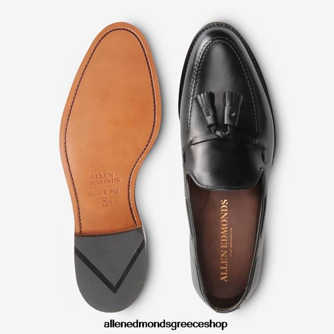 άνδρες Allen Edmonds loafer φούντα grayson μαύρος DFSD5331