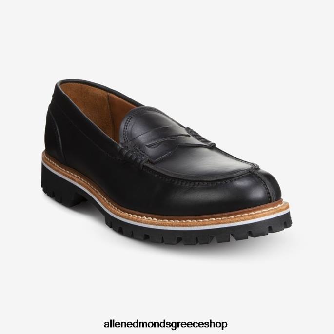 άνδρες Allen Edmonds freeport signature penny loafer μαύρο δέρμα DFSD586