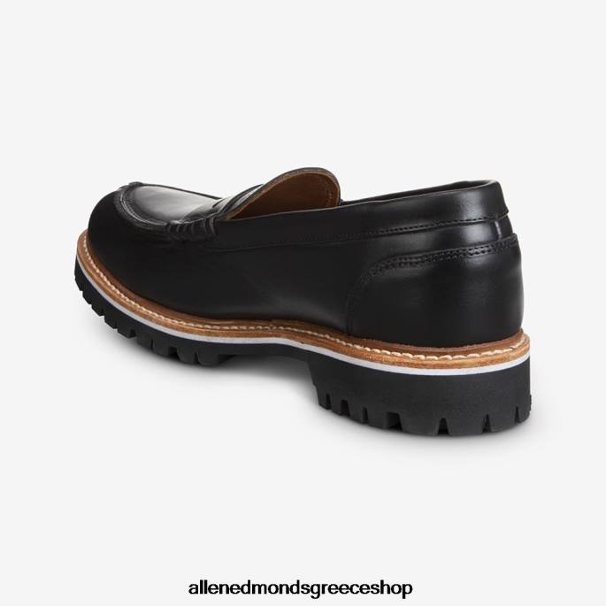 άνδρες Allen Edmonds freeport signature penny loafer μαύρο δέρμα DFSD586