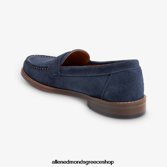 άνδρες Allen Edmonds loafer ντύλαν πένα ναυτικό σουέτ DFSD5350