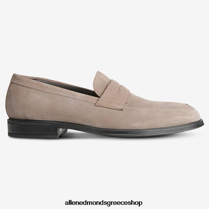 άνδρες Allen Edmonds loafer από σουέτ σαλέρνο γκρί DFSD599