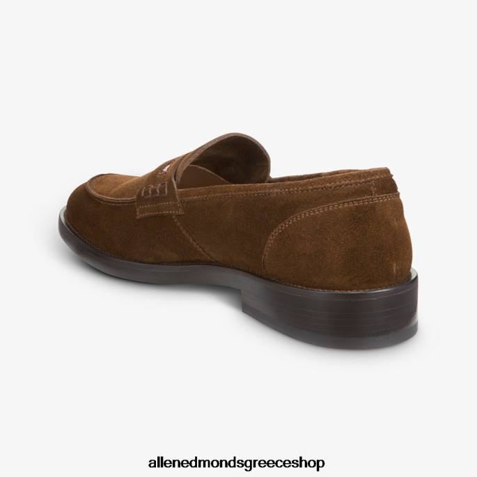 άνδρες Allen Edmonds loafer από σουέντ μπόλαμα από τον armando cabral καφέ DFSD5125