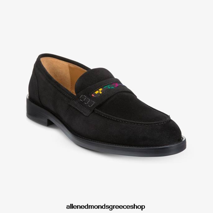 άνδρες Allen Edmonds loafer από σουέντ μπόλαμα από τον armando cabral μαύρος DFSD5464