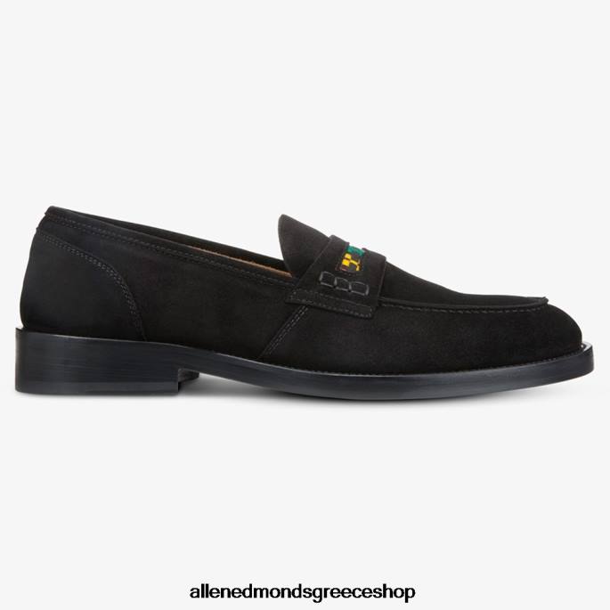 άνδρες Allen Edmonds loafer από σουέντ μπόλαμα από τον armando cabral μαύρος DFSD5464