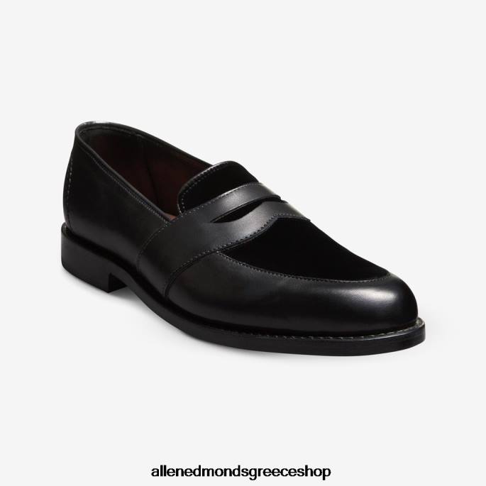 άνδρες Allen Edmonds αργόσχολο randolph penny Μαύρο βελούδο DFSD517