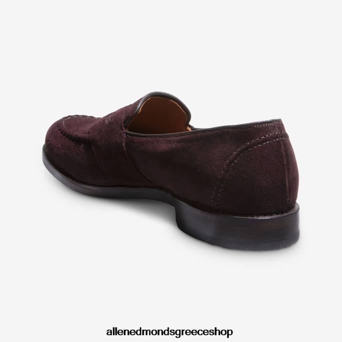 άνδρες Allen Edmonds αργόσχολο randolph penny μπορντό σουέτ DFSD535