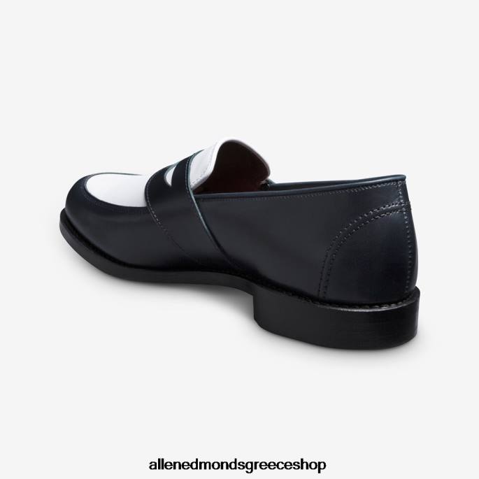 άνδρες Allen Edmonds randolph spectator penny loafer ναυτικό/λευκό δέρμα DFSD5171