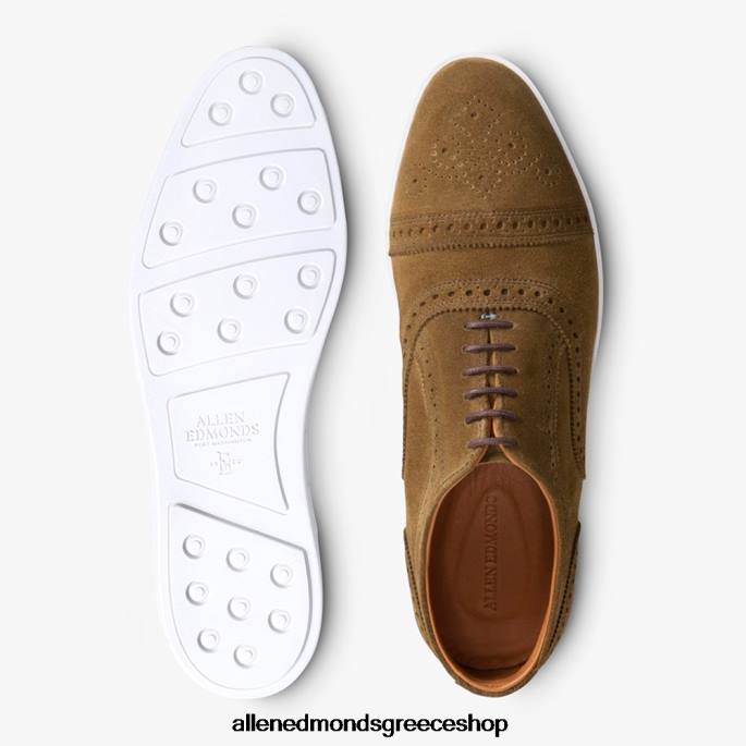 άνδρες Allen Edmonds Strand oxford sneaker σουέτ κάπαρη DFSD5240