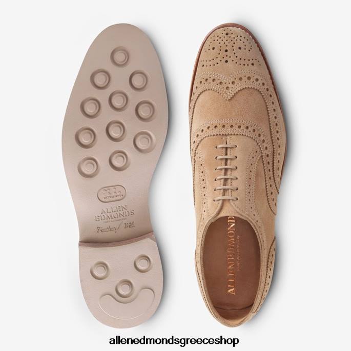 άνδρες Allen Edmonds neumok καστόρι φτερό oxford καμήλα DFSD5101