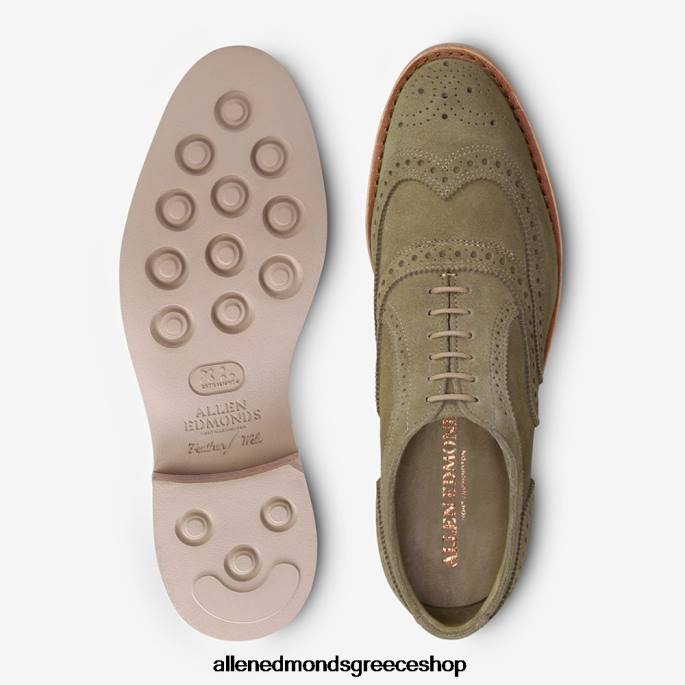 άνδρες Allen Edmonds neumok καστόρι φτερό oxford φασκόμηλο πράσινο DFSD5107