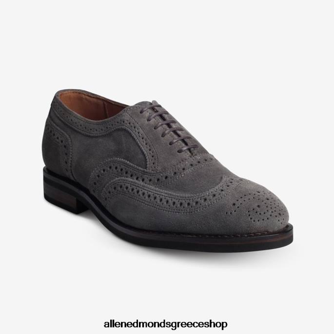 άνδρες Allen Edmonds neumok καστόρι φτερό oxford γκρί DFSD5442