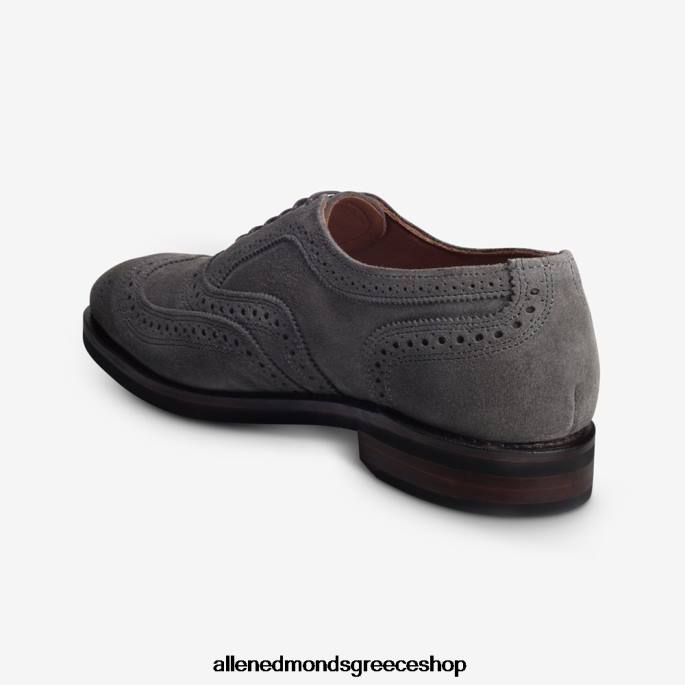 άνδρες Allen Edmonds neumok καστόρι φτερό oxford γκρί DFSD5442