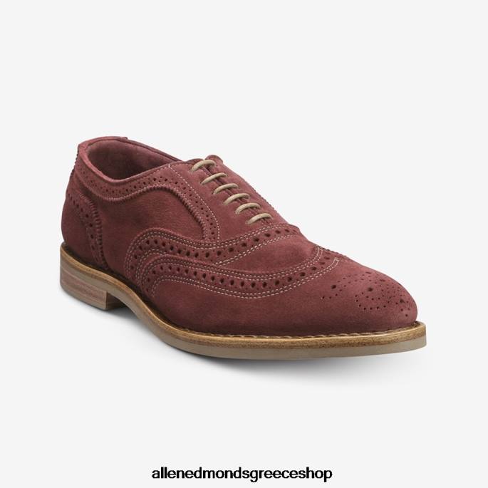 άνδρες Allen Edmonds neumok καστόρι φτερό oxford κεράσι κόκκινο DFSD5450