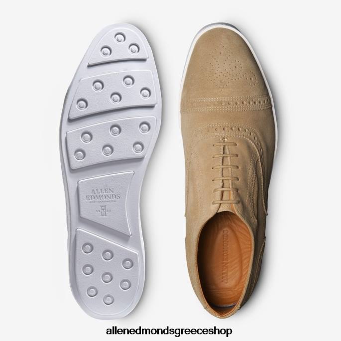 άνδρες Allen Edmonds κορδόνι σουέντ oxford sneaker οστό DFSD5286