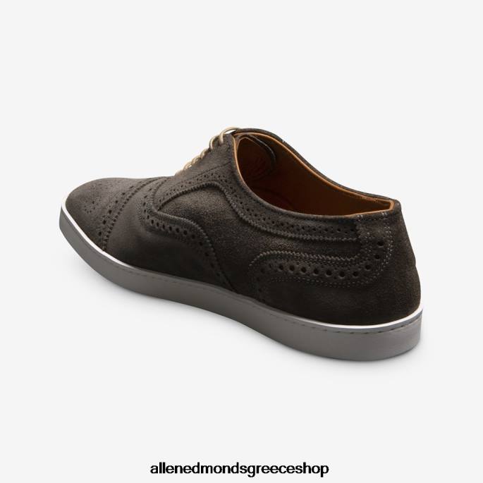 άνδρες Allen Edmonds κορδόνι σουέντ oxford sneaker γκρί DFSD528