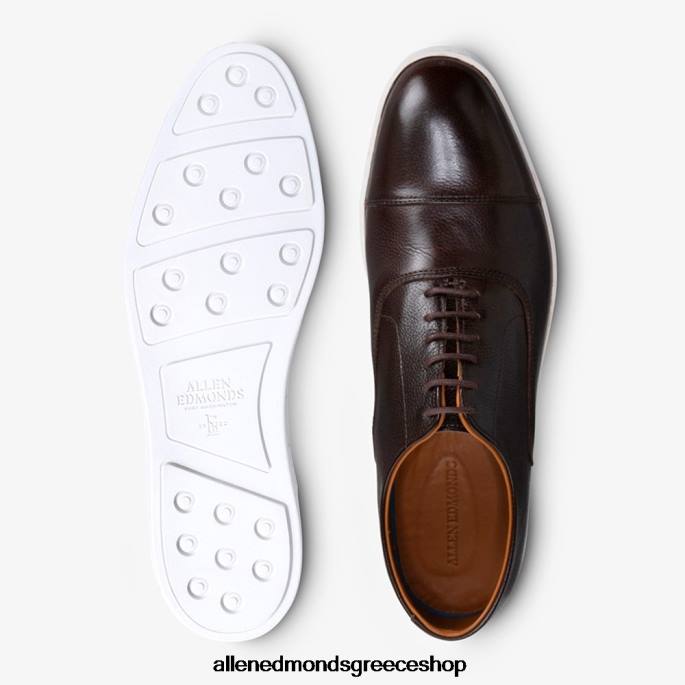 άνδρες Allen Edmonds sneaker με φόρεμα park avenue oxford σκούρο καφέ κόκκοι DFSD5251