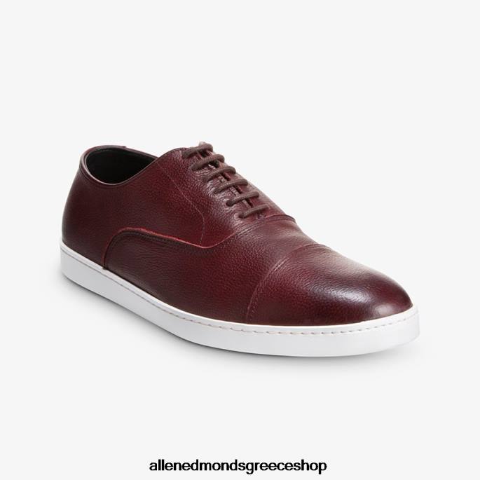 άνδρες Allen Edmonds sneaker με φόρεμα park avenue oxford μπορντό κόκκος DFSD5252