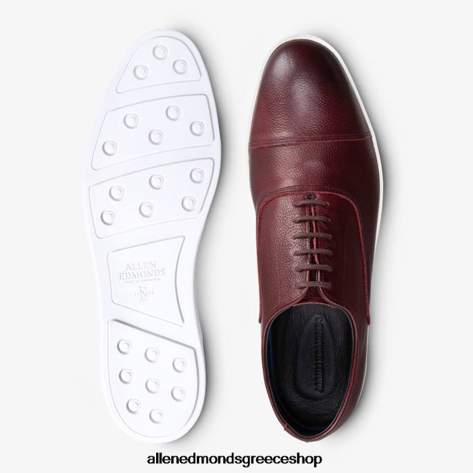 άνδρες Allen Edmonds sneaker με φόρεμα park avenue oxford μπορντό κόκκος DFSD5252