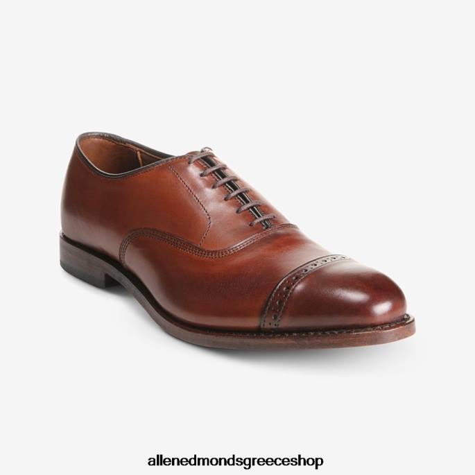 άνδρες Allen Edmonds fifth avenue cap-toe oxford dress παπούτσι σκούρο τσίλι DFSD5312