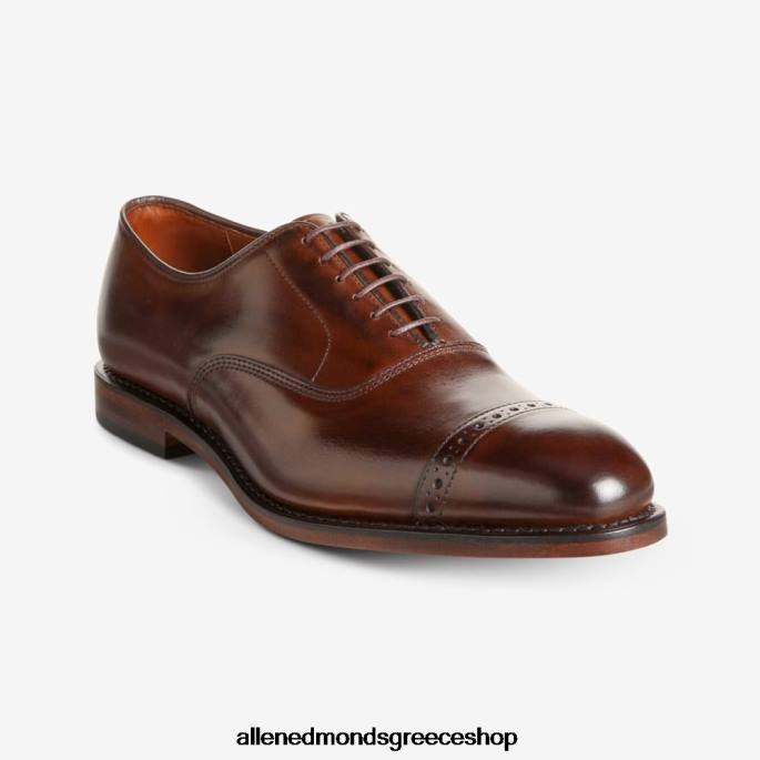 άνδρες Allen Edmonds fifth avenue cap-toe oxford dress παπούτσι μαόνι DFSD543